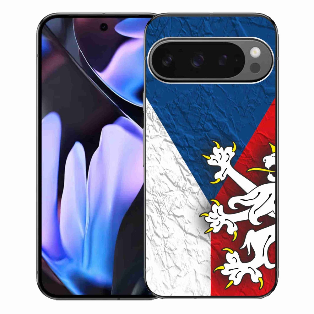 Gélový kryt mmCase na Google Pixel 9 Pro XL - česká vlajka 1