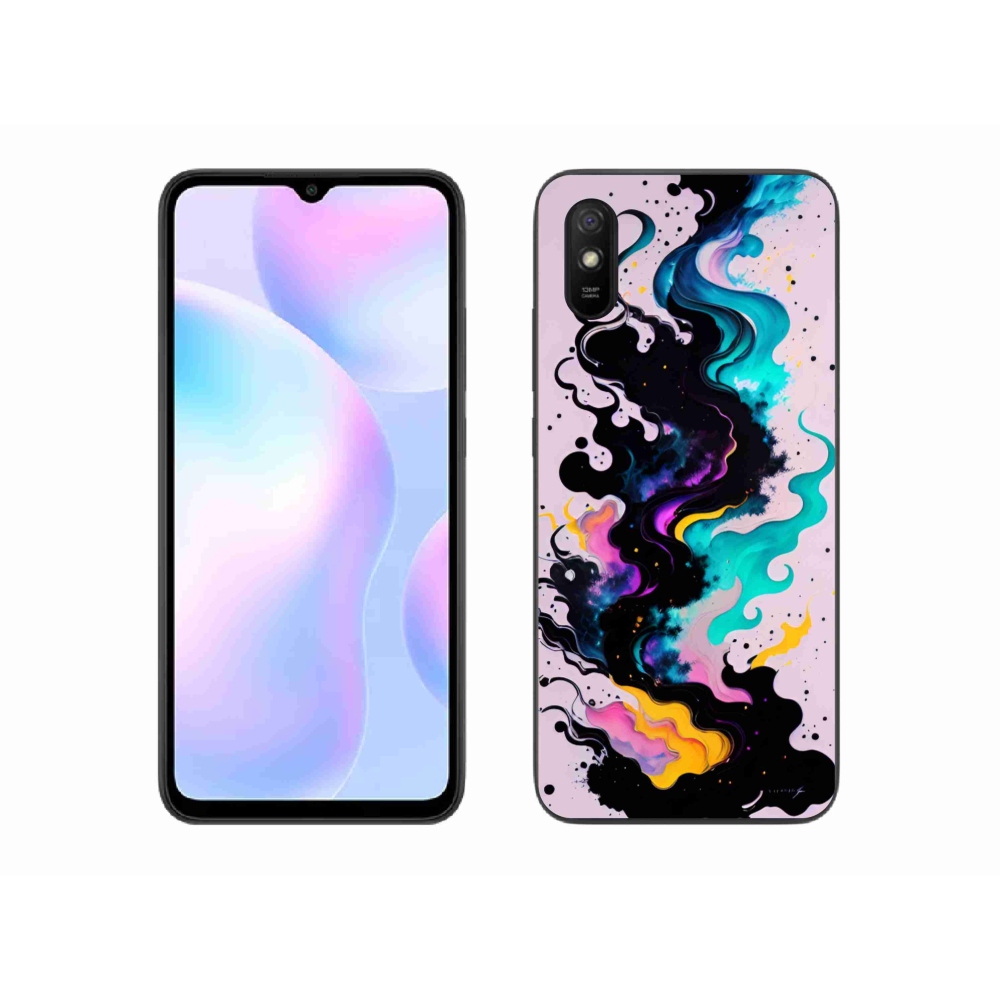 Gélový kryt mmCase na Xiaomi Redmi 9AT - abstraktný motív 4