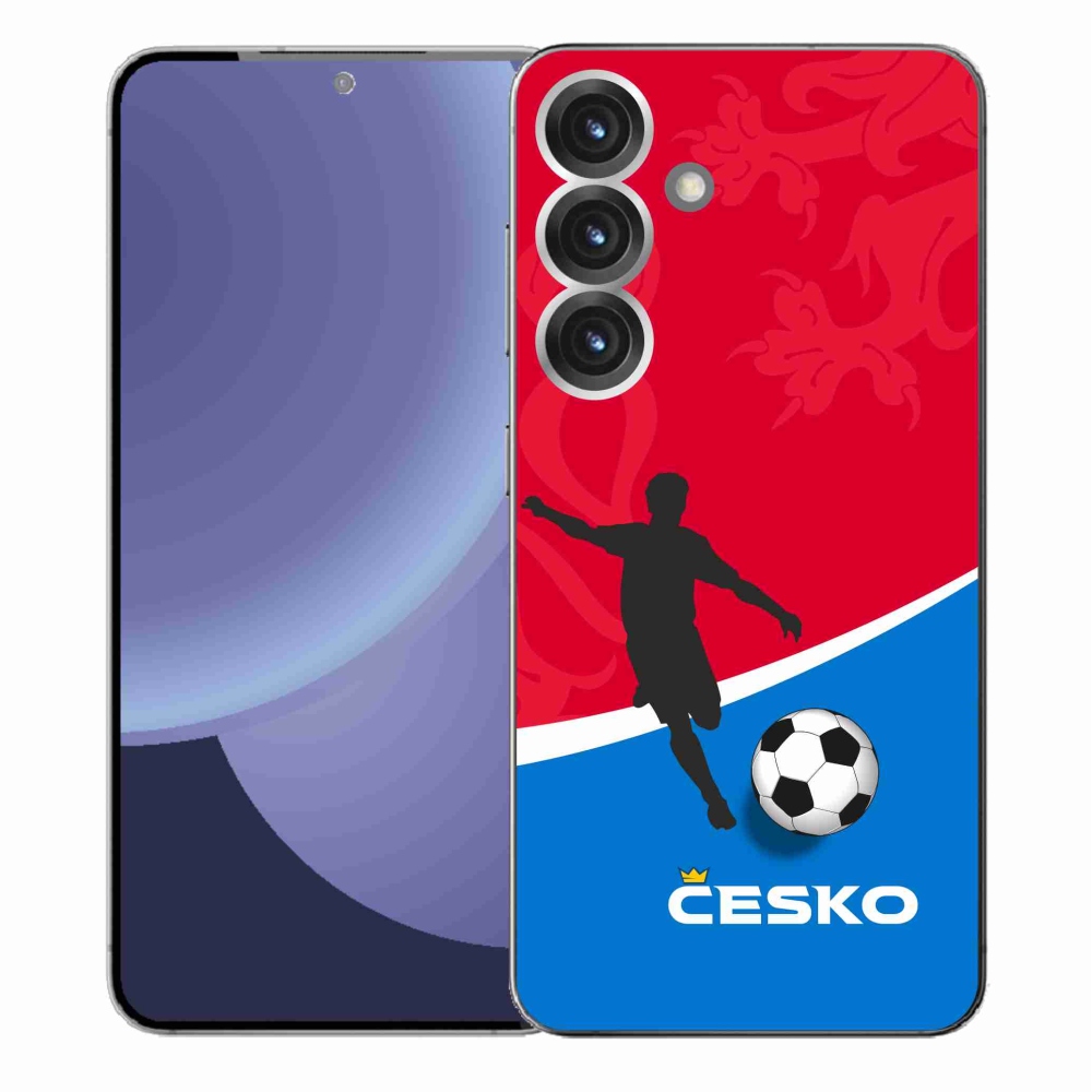 Gélový kryt mmCase na Samsung Galaxy S25+ - futbal Česko