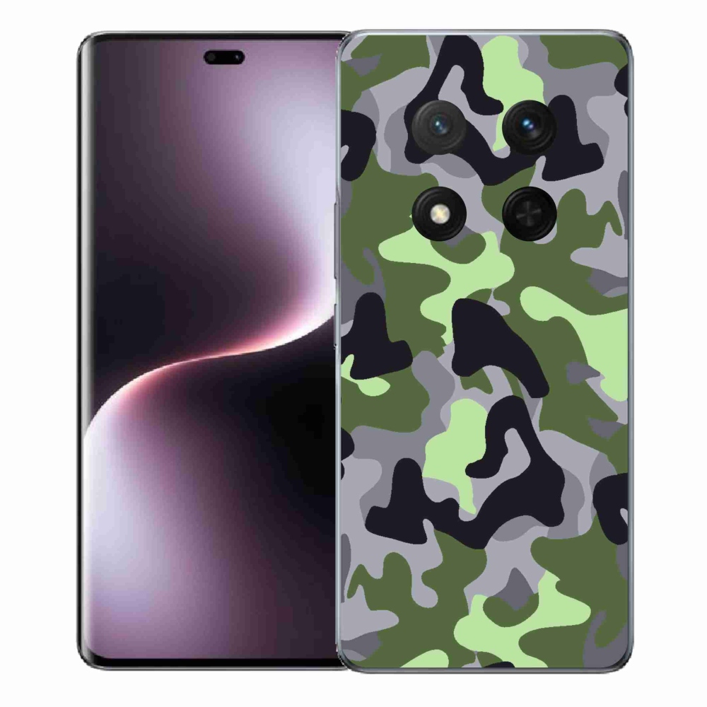 Gélový kryt mmCase na Honor Magic 7 Lite 5G - maskáčový vzor 7