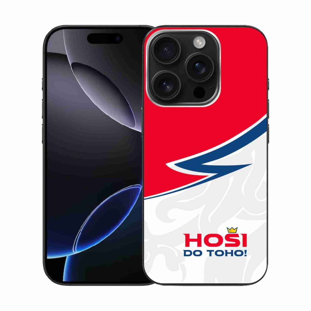 Gélový kryt mmCase na iPhone 16 Pro - chlapci do toho