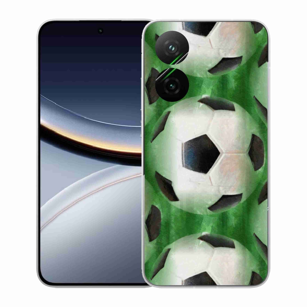 Gélový kryt mmCase na Xiaomi Poco F7 5G - futbalová lopta