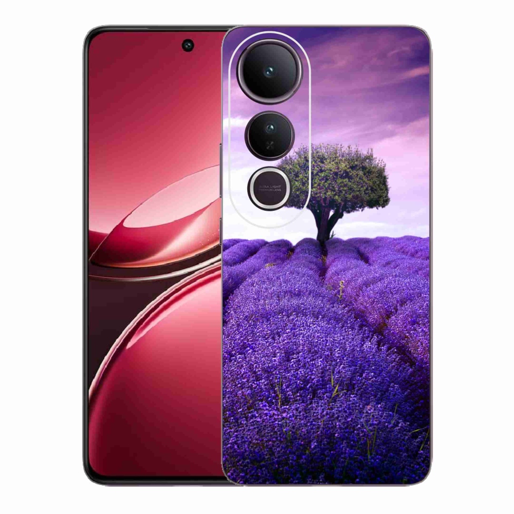 Gélový kryt mmCase na Vivo V50 Lite 4G/5G - levanduľová lúka
