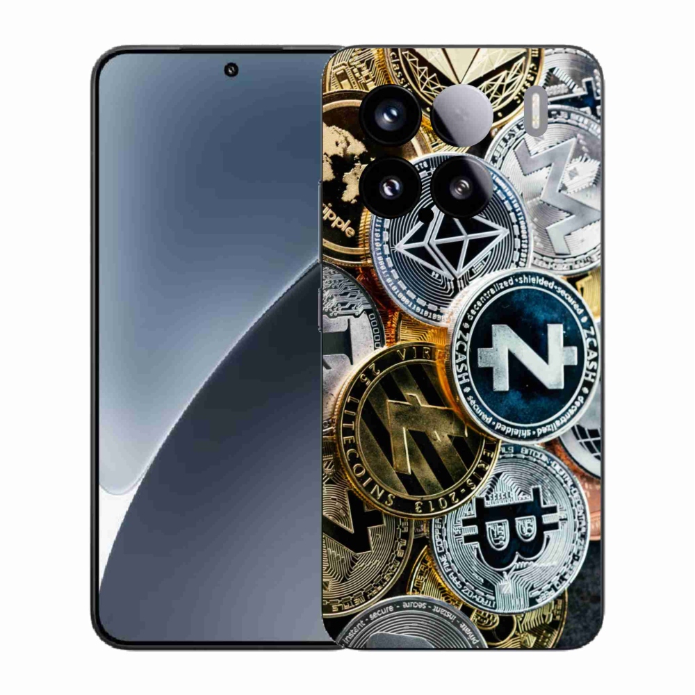 Gélový kryt mmCase na Xiaomi 15 - kryptomeny