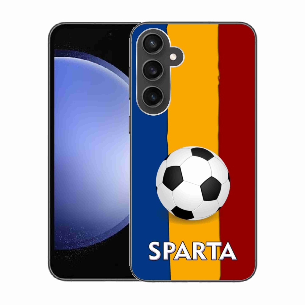 Gélový kryt mmCase na Samsung Galaxy S23 FE - futbal 1