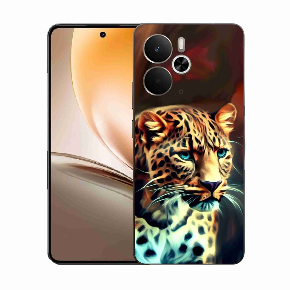 Gélový kryt mmCase na Realme 14 5G - leopard