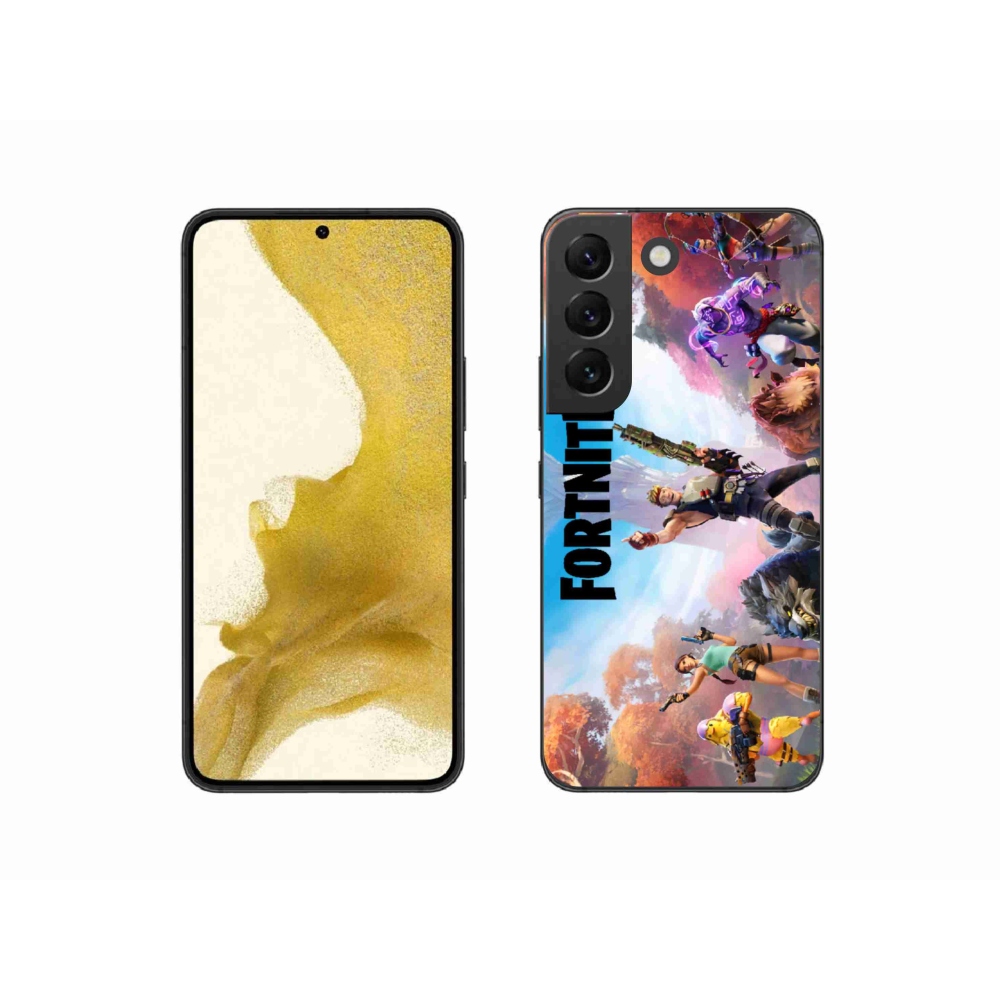 Gélový kryt mmCase na Samsung Galaxy S22 5G - fortnite 1