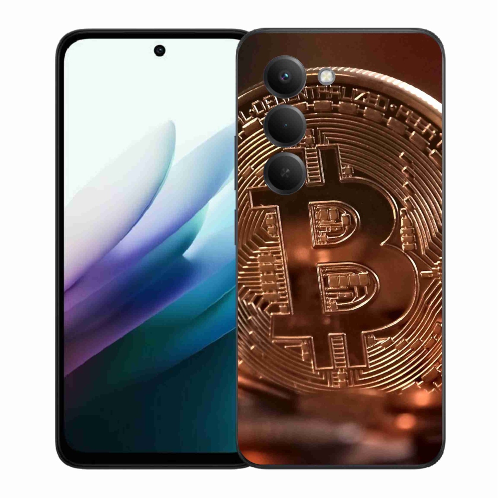 Gélový kryt mmCase na Xiaomi Redmi 15 4G/5G (171mm) - bitcoin