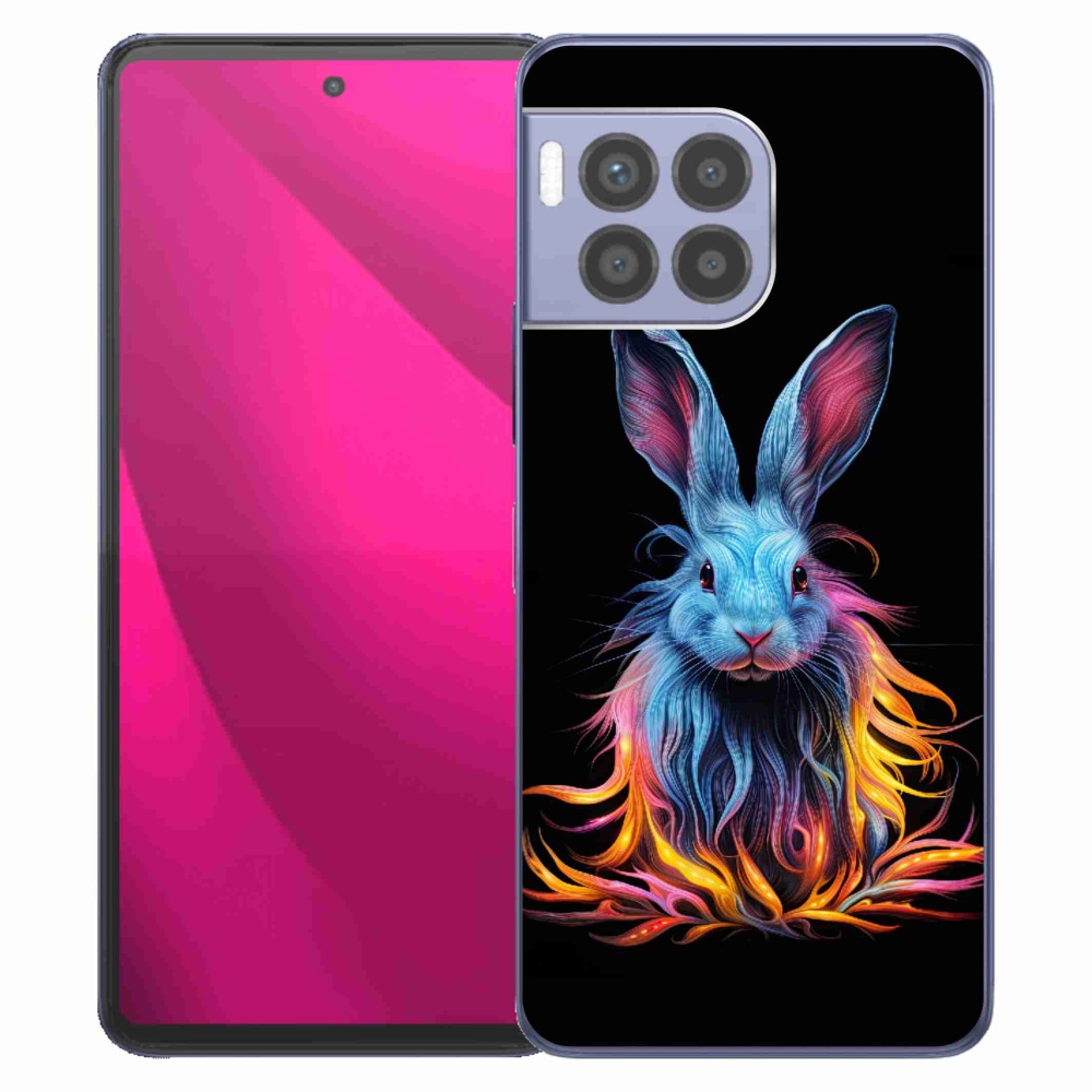 Gélový kryt mmCase na T-Mobile T Phone 2 Pro - abstraktný zajac