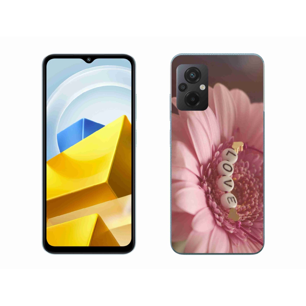 Gélový kryt mmCase na Xiaomi Poco M5 4G - prívesok love