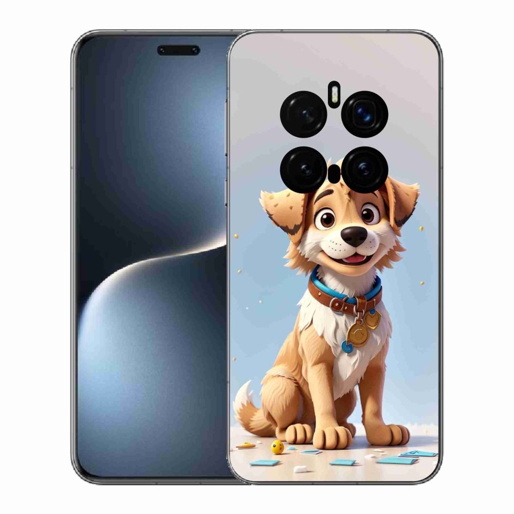 Gélový kryt mmCase na Honor Magic 7 Pro 5G - kreslené šteňa
