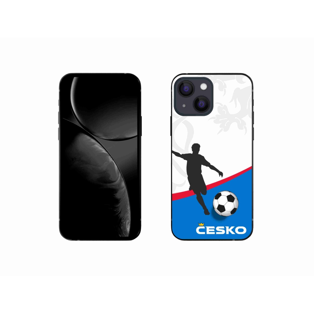 Gélový kryt mmCase na iPhone 13 mini 5.4 - futbal Česko 1