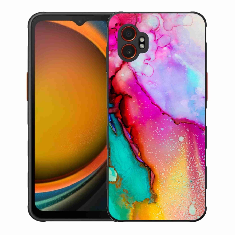 Gélový kryt mmCase na Samsung Galaxy Xcover 7 Pro - abstrakt 24