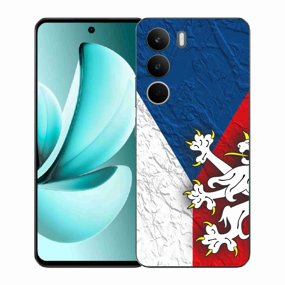 Gélový kryt mmCase na Realme C71 - slovenská vlajka 1