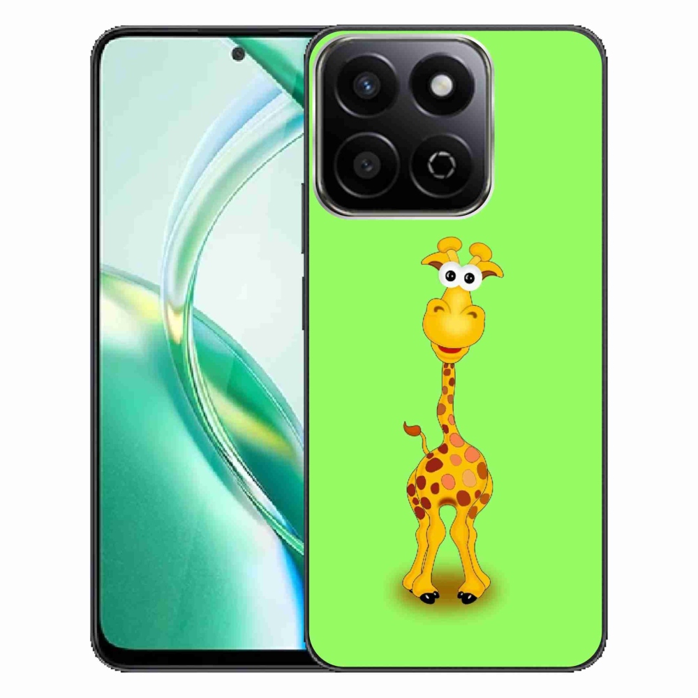Gélový kryt mmCase na Honor 200 Smart 5G - kreslená žirafa