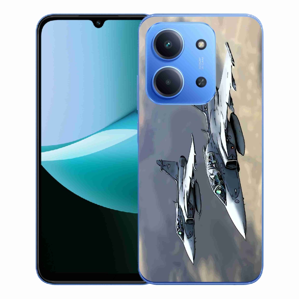 Gélový kryt mmCase na Xiaomi Redmi 15C 4G/5G (173mm) - stíhačky