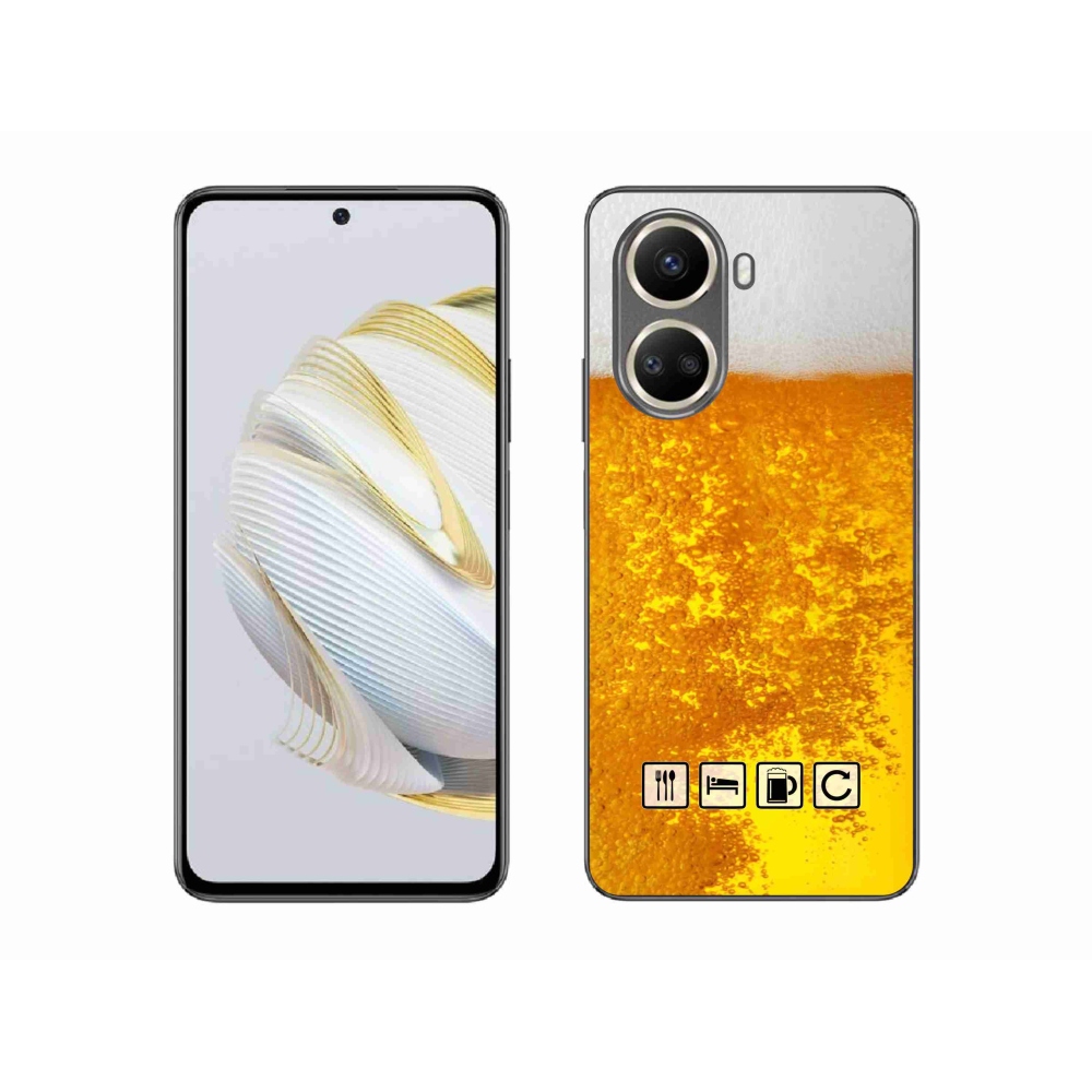 Gélový kryt mmCase na Huawei Nova 10 SE - pivný motív 3