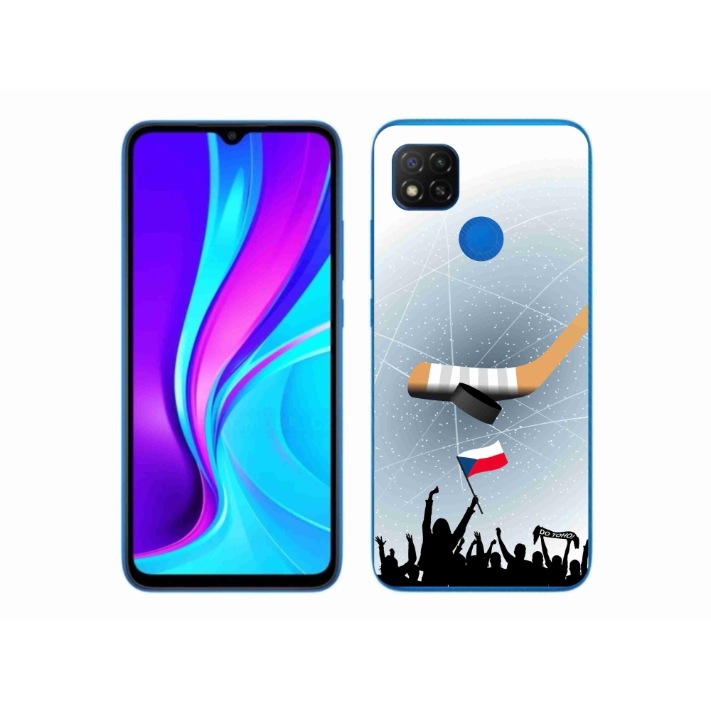 Gélový kryt mmCase na Xiaomi Redmi 9C - fanúšikovia hokeja
