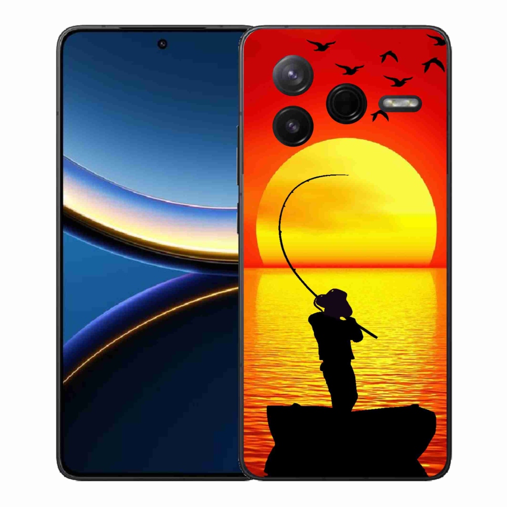 Gélový kryt mmCase na Xiaomi Poco F7 Pro - rybárčenie