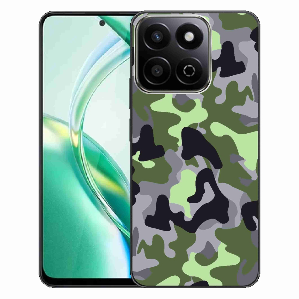 Gélový kryt mmCase na Honor 200 Smart 5G - maskáčový vzor 7