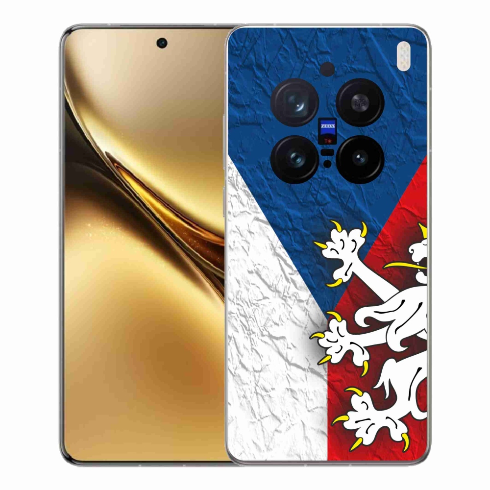 Gélový kryt mmCase na Vivo X200 Pro 5G - česká vlajka 1