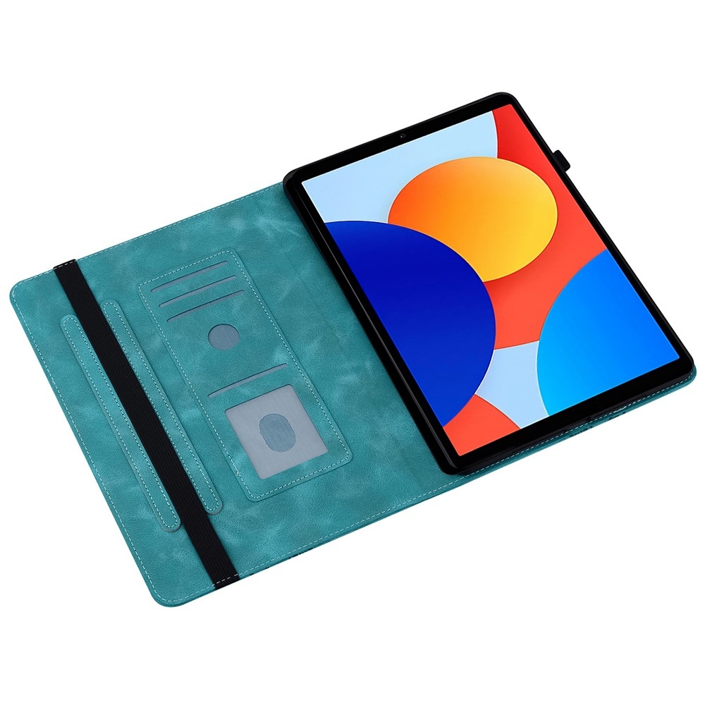 Heart zatváracie púzdro na tablet Xiaomi Redmi Pad SE 8.7 - zelené