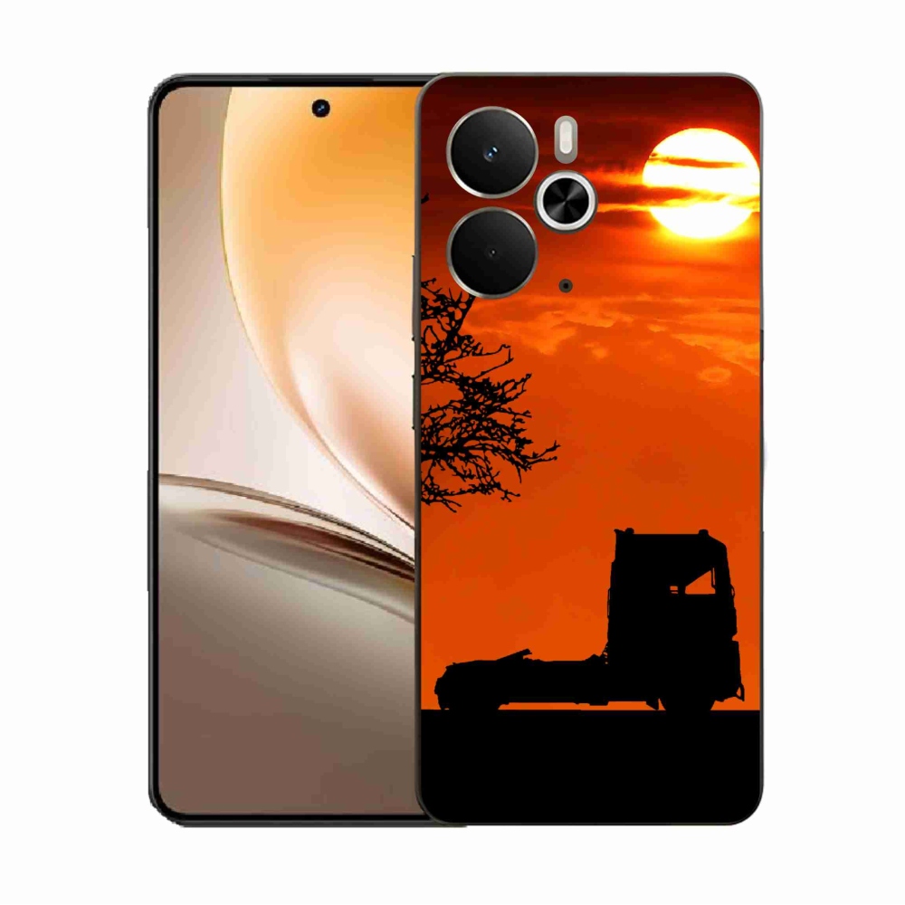 Gélový kryt mmCase na Realme 14 5G - kamión 3