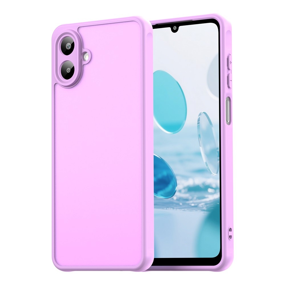 Proof gélový obal s pevným chrbtom na Samsung Galaxy A07 4G - svetlofialový