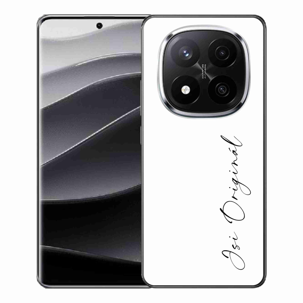 Gélový kryt mmCase na Xiaomi Redmi Note 14 Pro+ 5G - si originál biele pozadie