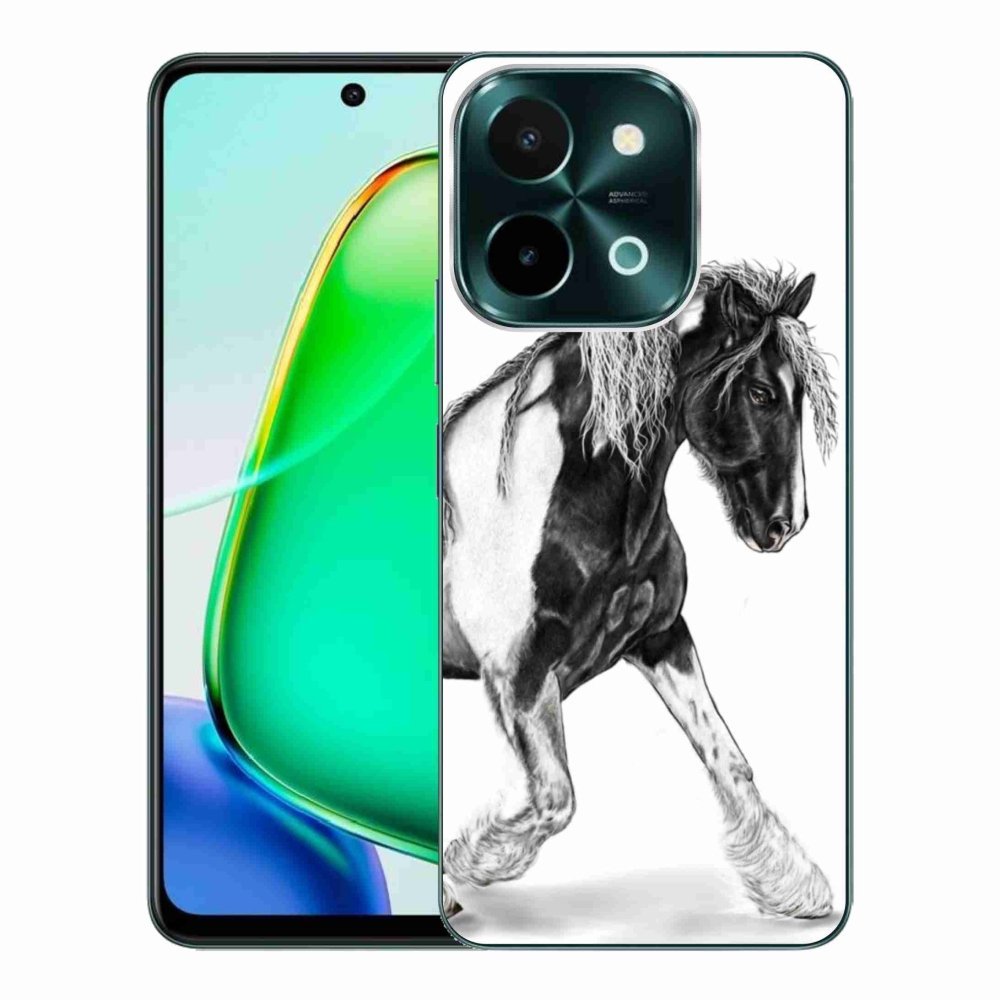 Gélový kryt mmCase na Vivo Y28 - kôň