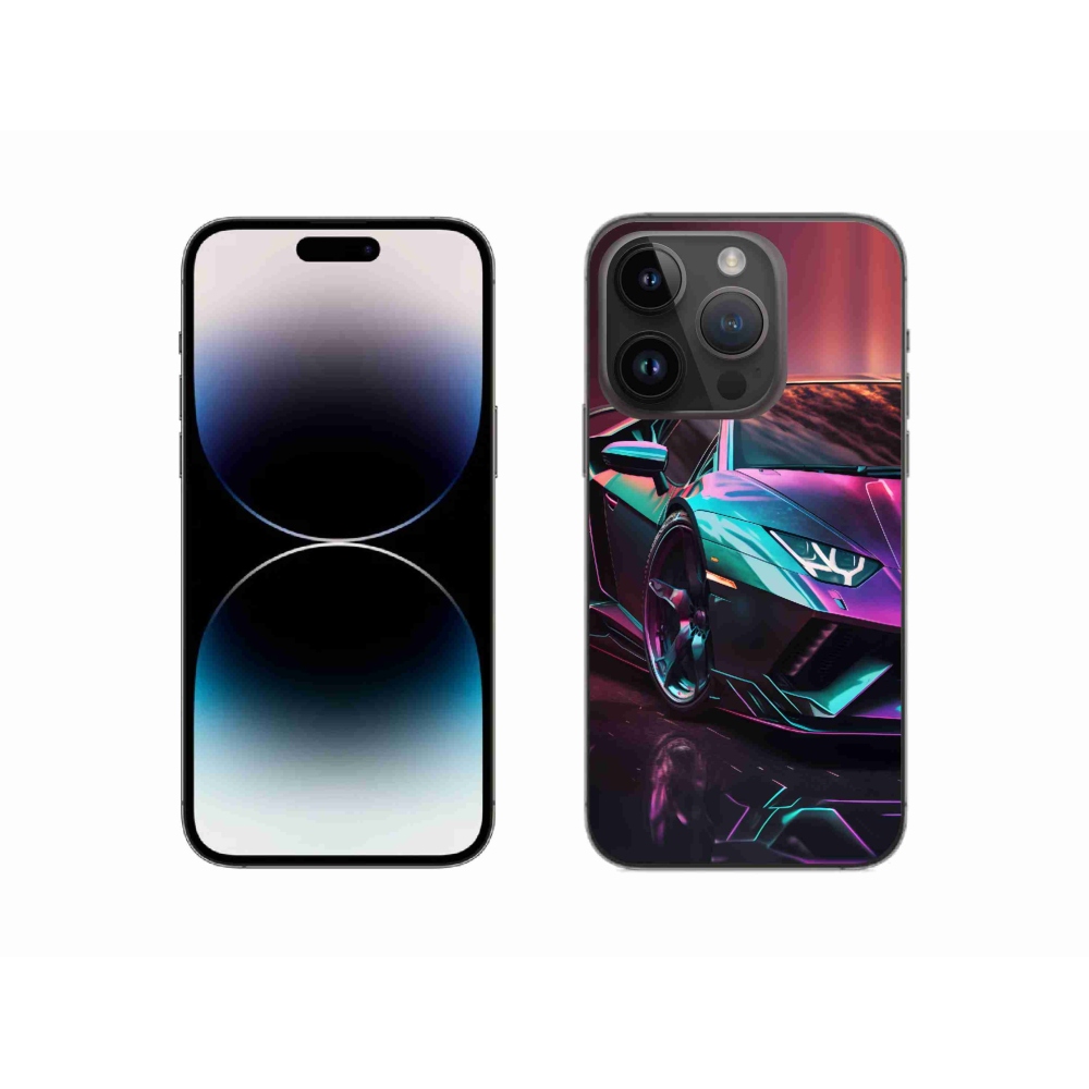 Gélový kryt mmCase na iPhone 14 Pro - auto 8