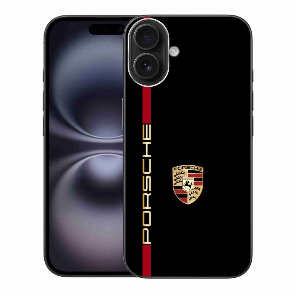 Gélový kryt mmCase na iPhone 16 Plus - porsche 1