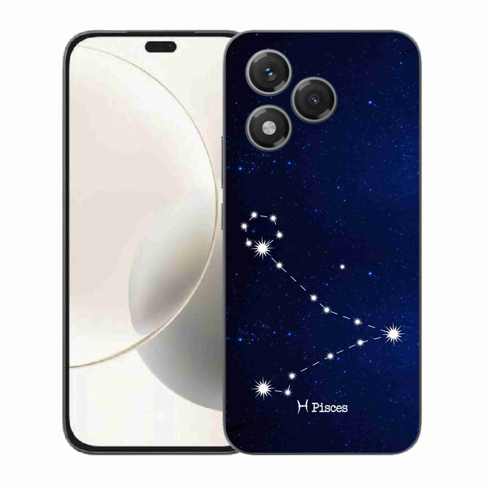 Gélový kryt mmCase na Honor 400 Lite - súhvezdie Ryby