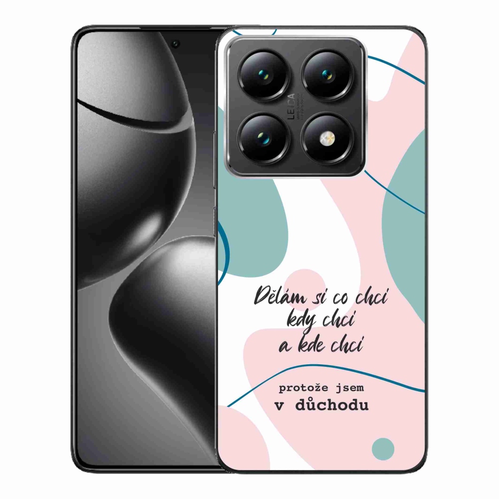 Gélový kryt mmCase na Xiaomi 14T Pro - vtipný text 10 biele pozadie