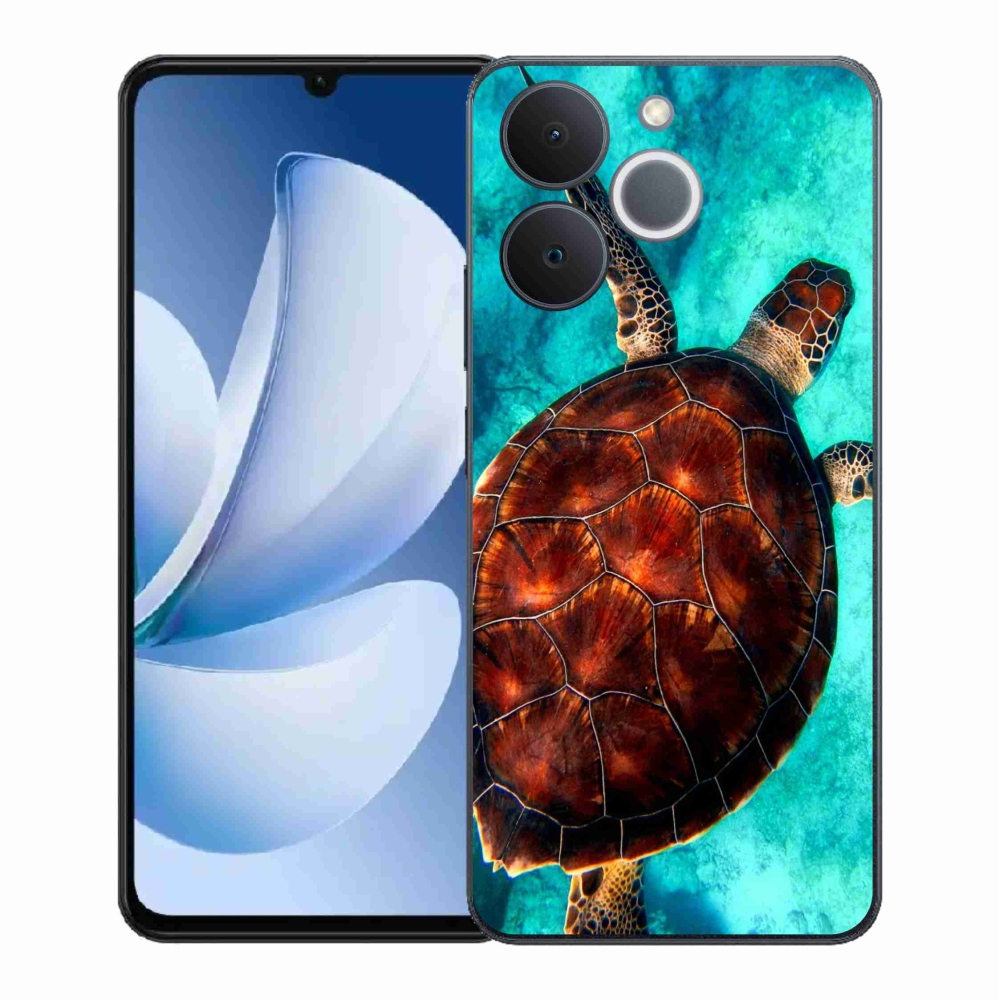 Gélový kryt mmCase na Realme Note 70T - korytnačka