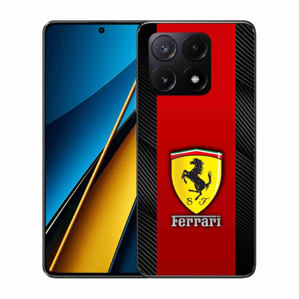 Gélový kryt mmCase na Xiaomi Poco X6 Pro 5G - ferrari