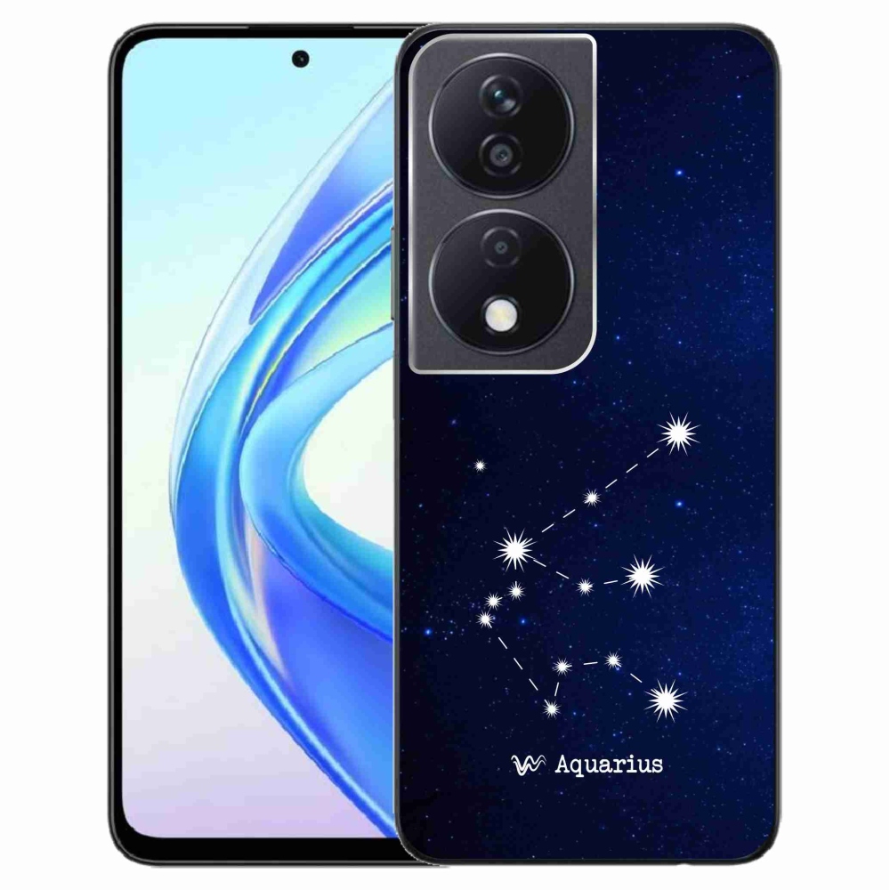 Gélový kryt mmCase na Honor X7b/Honor 90 Smart - súhvezdie Vodnára