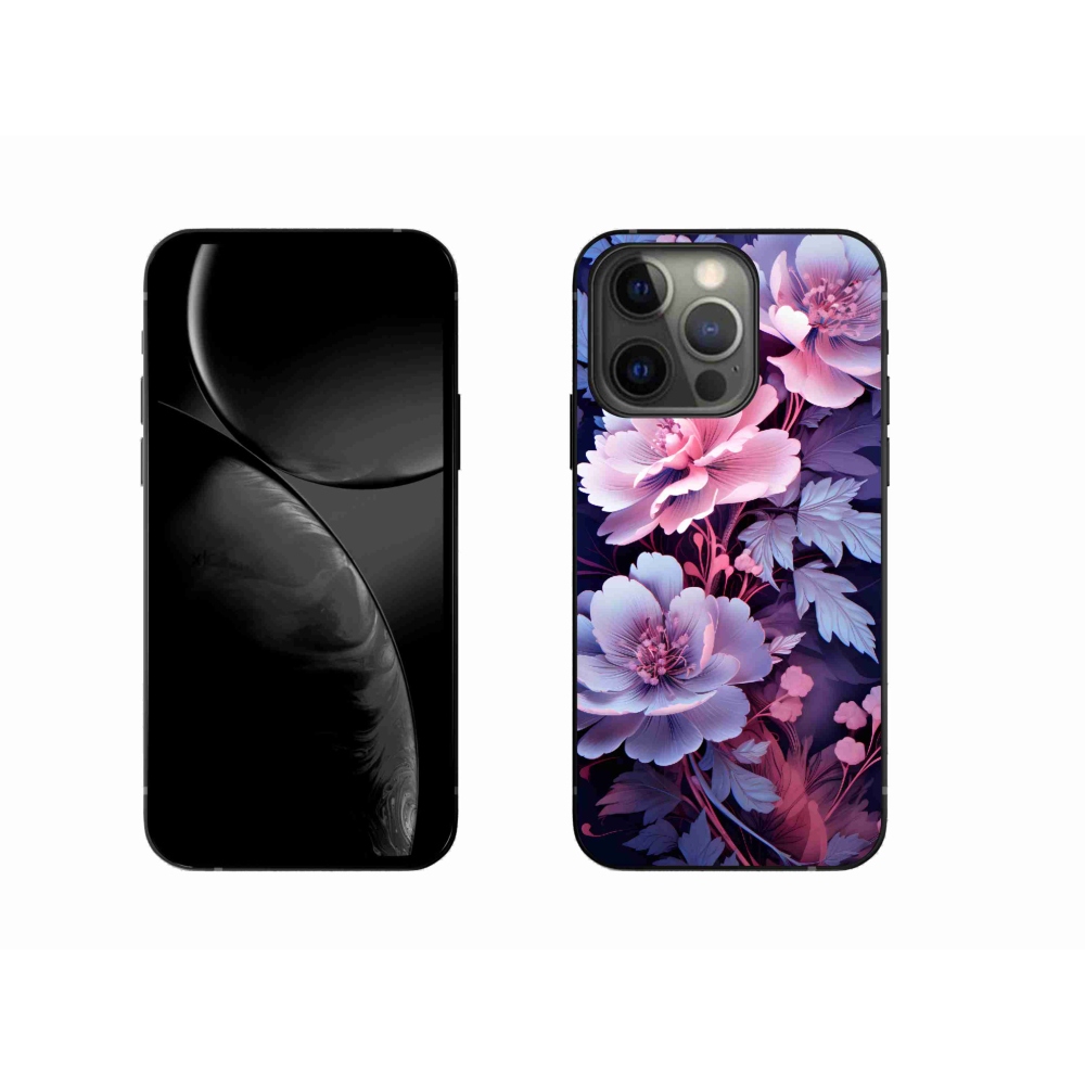 Gélový kryt mmCase na iPhone 13 Pro - kvety 11