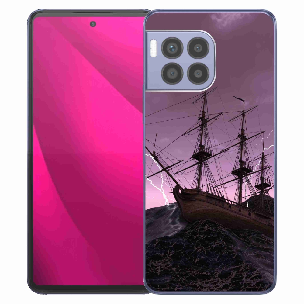 Gélový kryt mmCase na T-Mobile T Phone 2 Pro - loď v búrke
