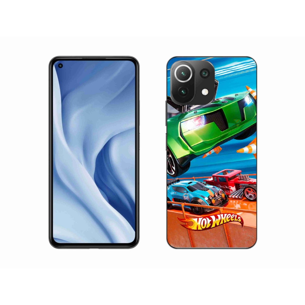 Gélový kryt mmCase na Xiaomi 11 Lite 5G NE - hot wheels 1