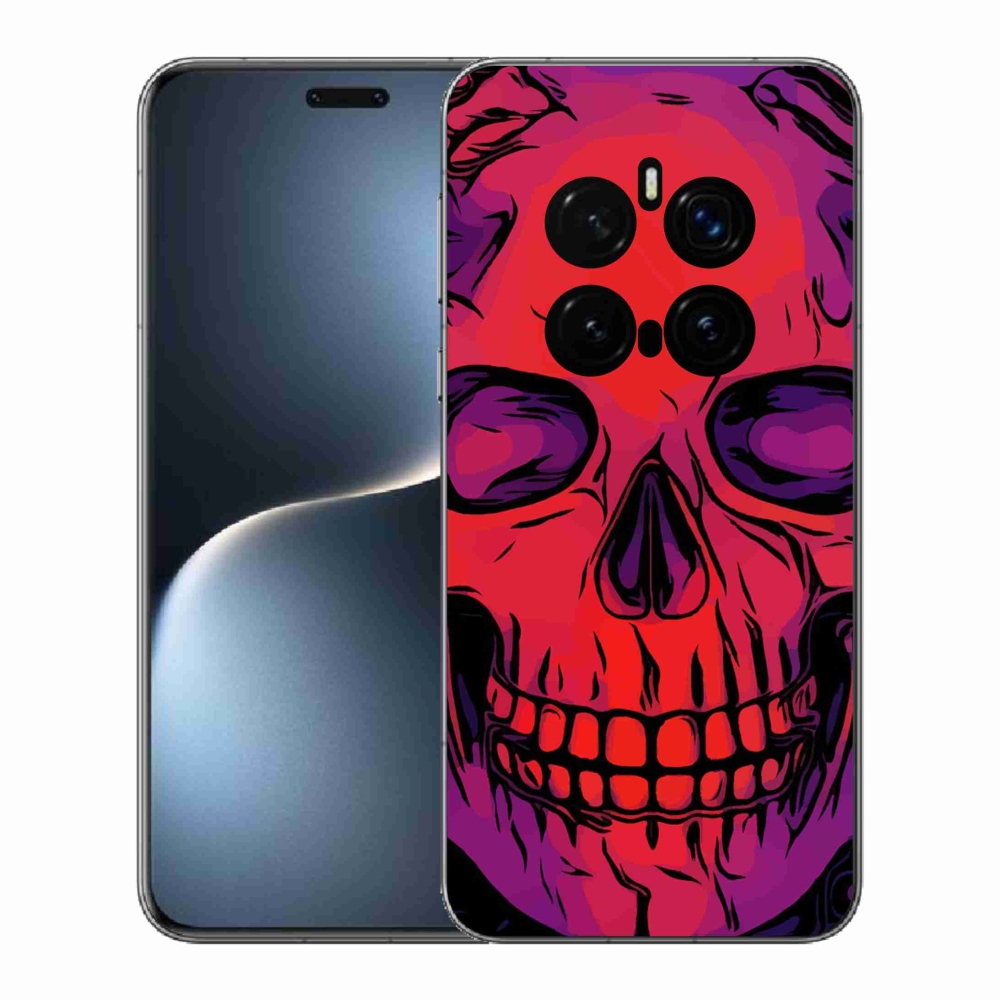 Gélový kryt mmCase na Honor Magic 7 Pro 5G - lebka