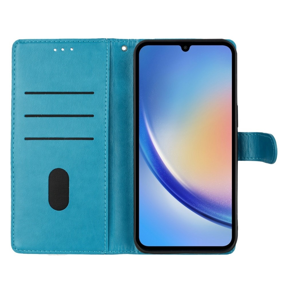 Floralis knižkové púzdro na Xiaomi 15T Pro - modré