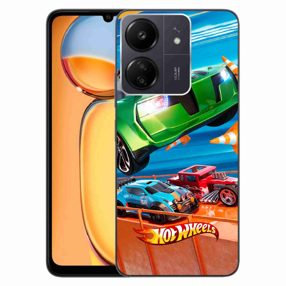 Gélový kryt mmCase na Xiaomi Poco C65/Redmi 13C - hot wheels 1