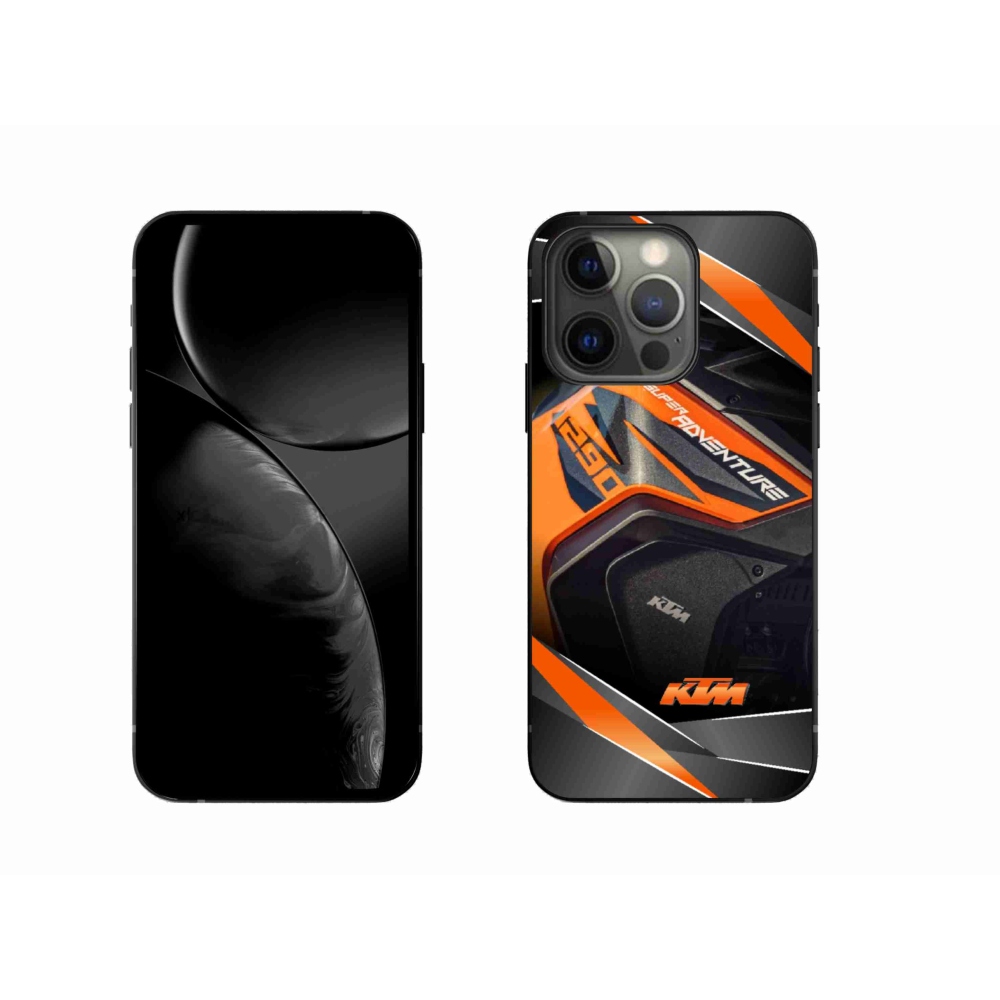 Gélový kryt mmCase na iPhone 13 Pro 6.1 - motorka ktm
