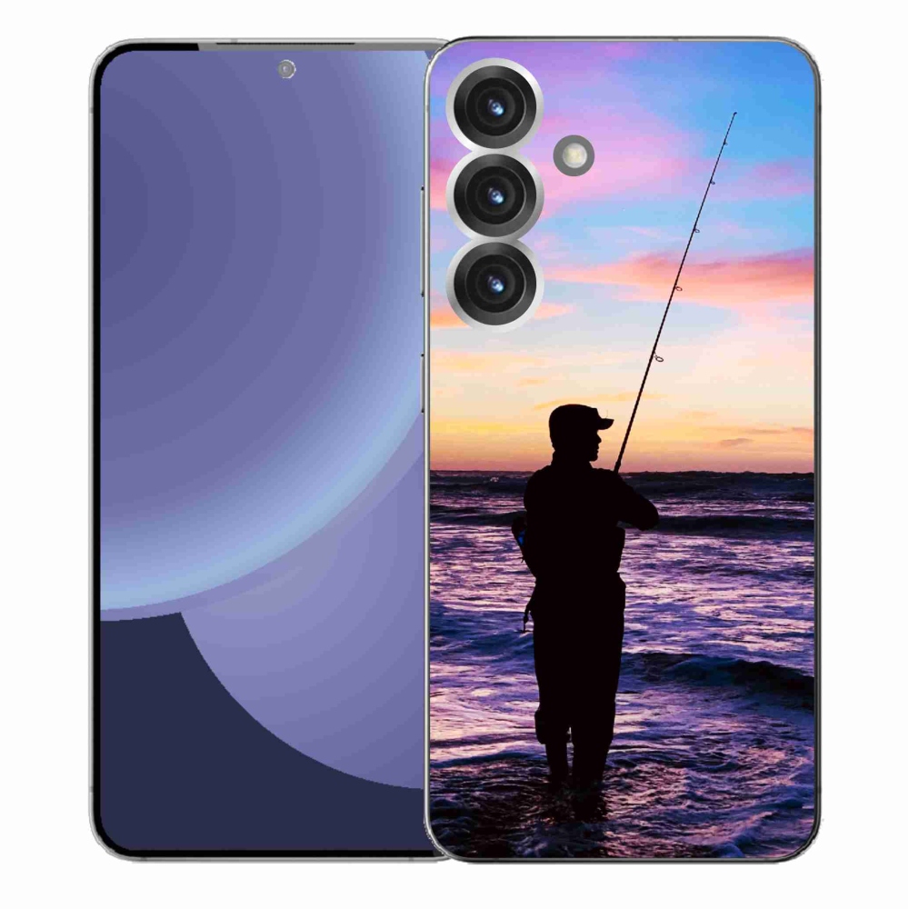 Gélový kryt mmCase na Samsung Galaxy S25+ - rybárčenie 1