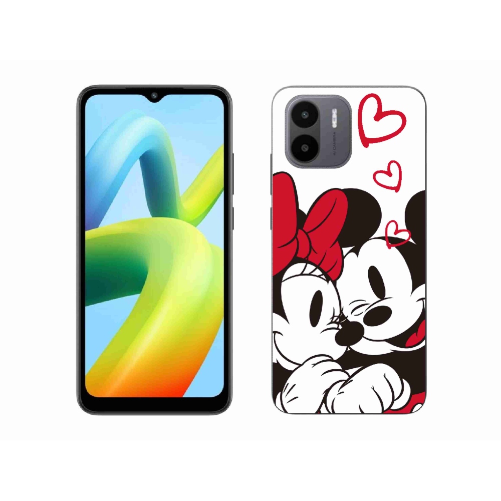 Gélový kryt mmCase na Xiaomi Redmi A1 - minnie a mickey