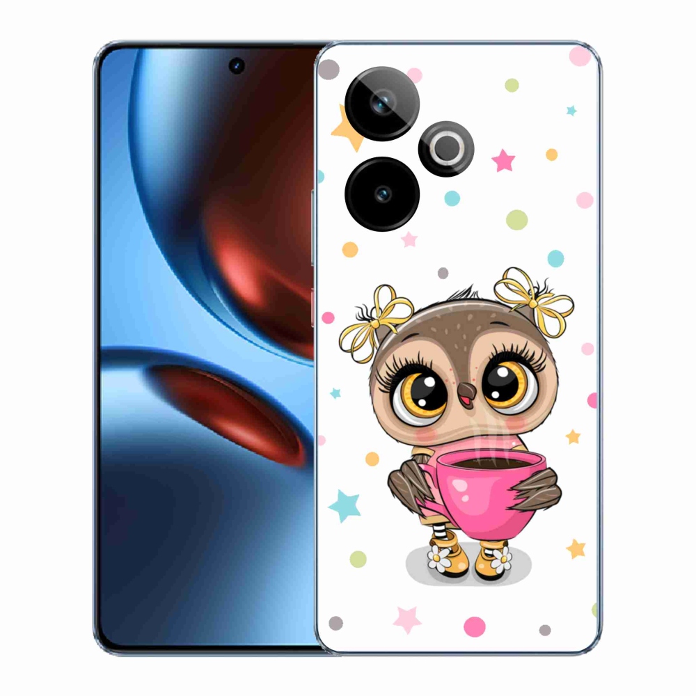 Gélový kryt mmCase na Realme GT 7 5G/GT 7T 5G - kreslená sovička