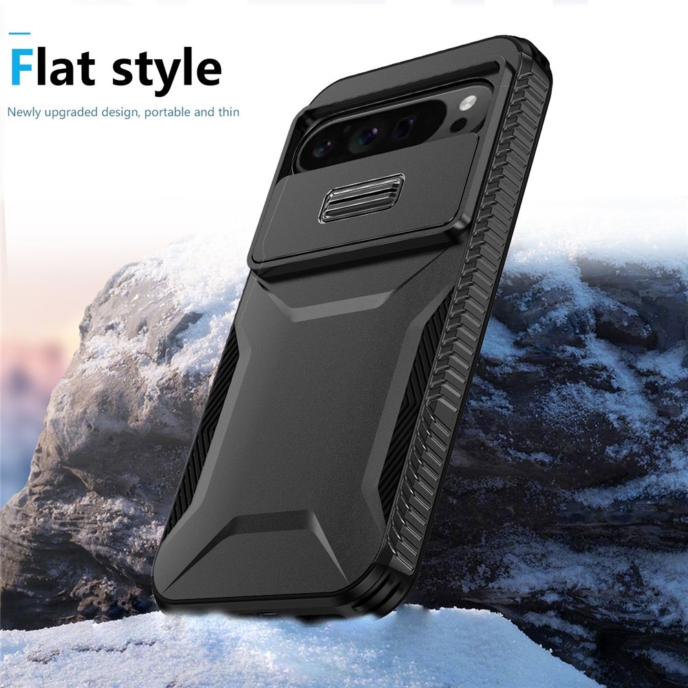 Lid odolný kryt na Google Pixel 10 Pro XL - čierny