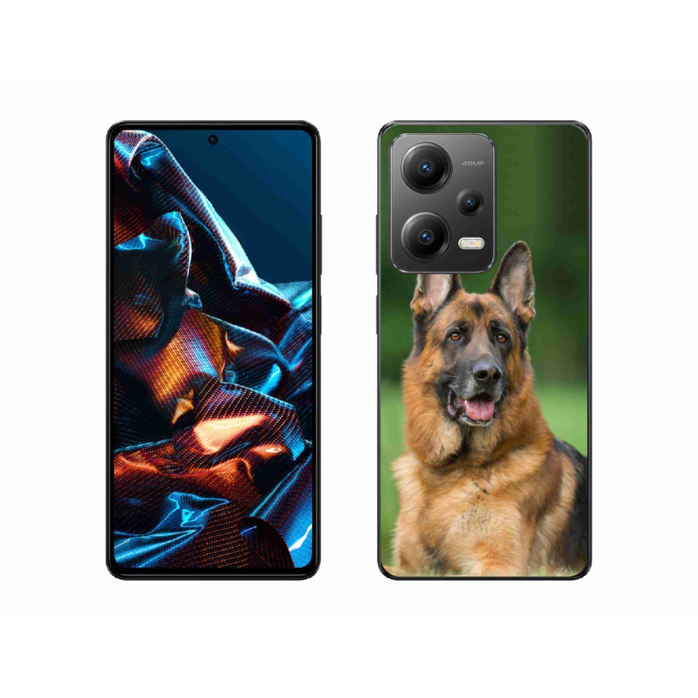 Gélový kryt mmCase na mobil Xiaomi Redmi Note 12 Pro 5G - nemecký ovčiak