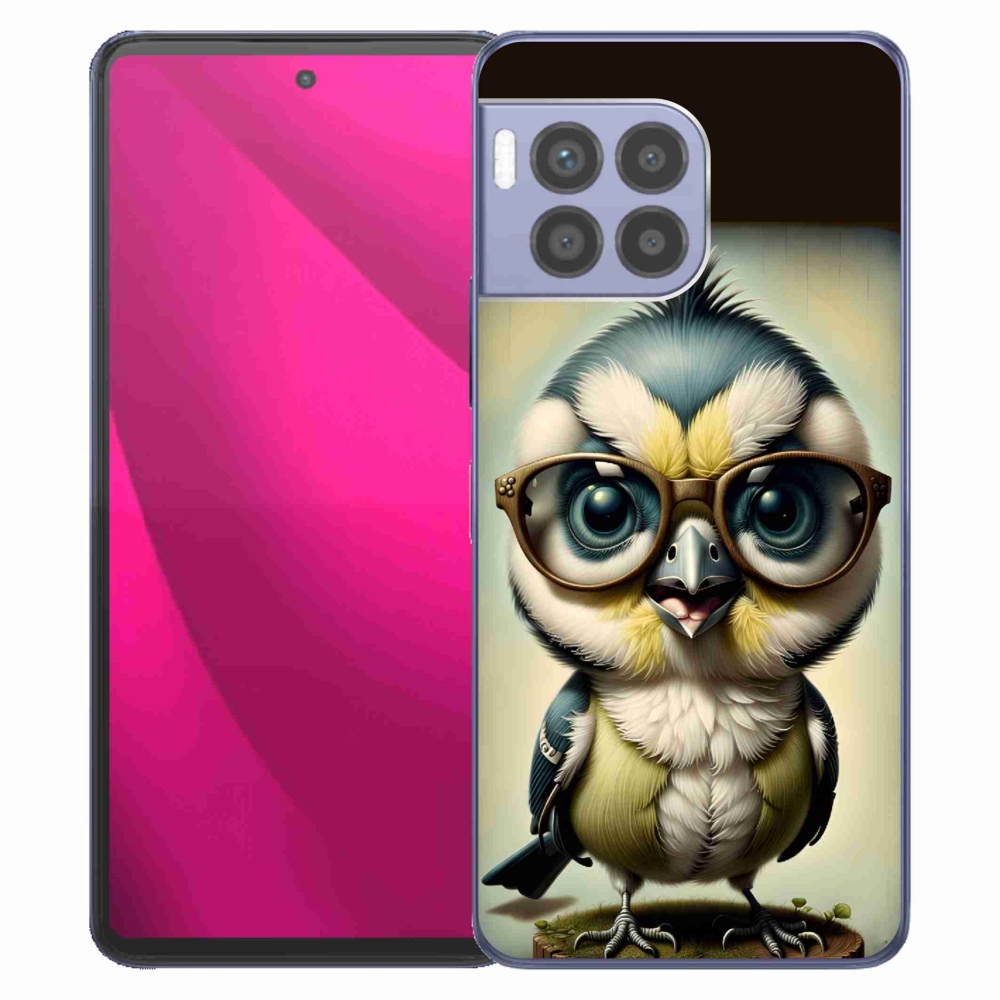 Gélový kryt mmCase na T-Mobile T Phone 2 Pro - mláďa s okuliarmi